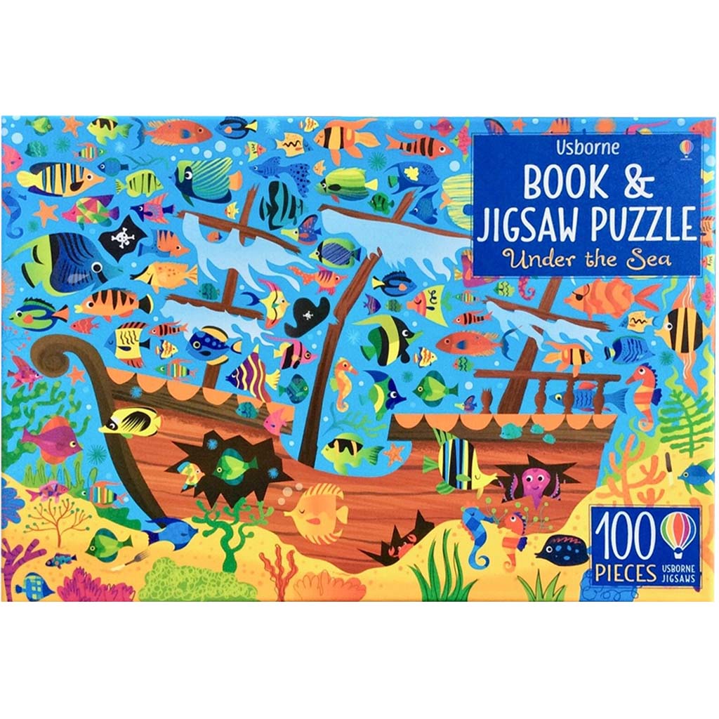 Under the Sea Book &amp; Jigsaw Puzzle