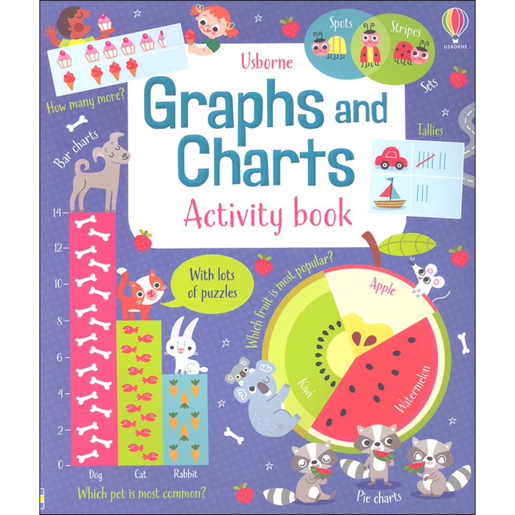 Graphs and Charts Activity Book