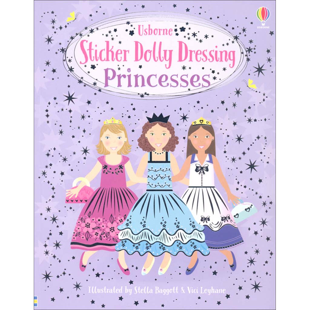 Sticker Dolly Dressing Princesses
