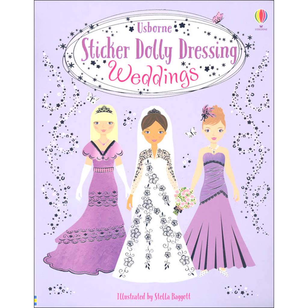 Sticker Dolly Dressing Weddings
