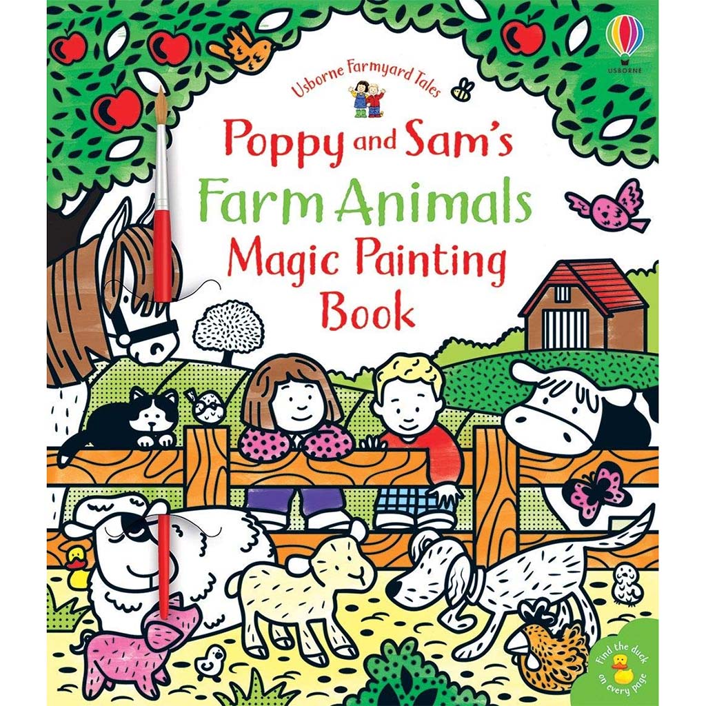 Poppy and Sam's Farm Animals Magic Painting