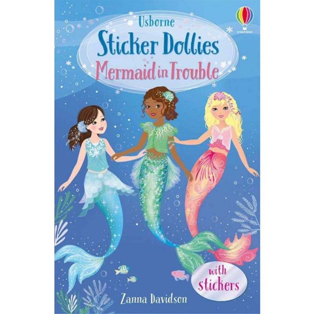 Sticker Dollies Mermaid in Trouble