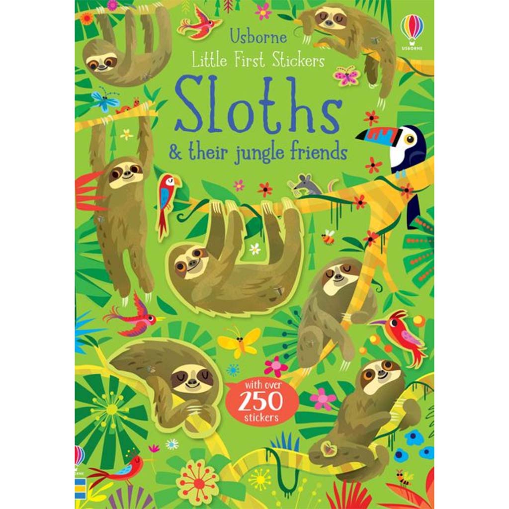 Little Stickers Sloths &amp; Their Jungle Friends