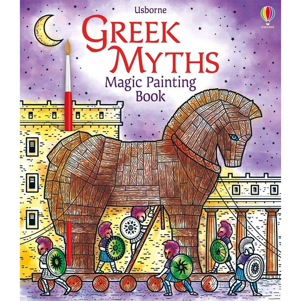 Greek Myths Magic Painting Book