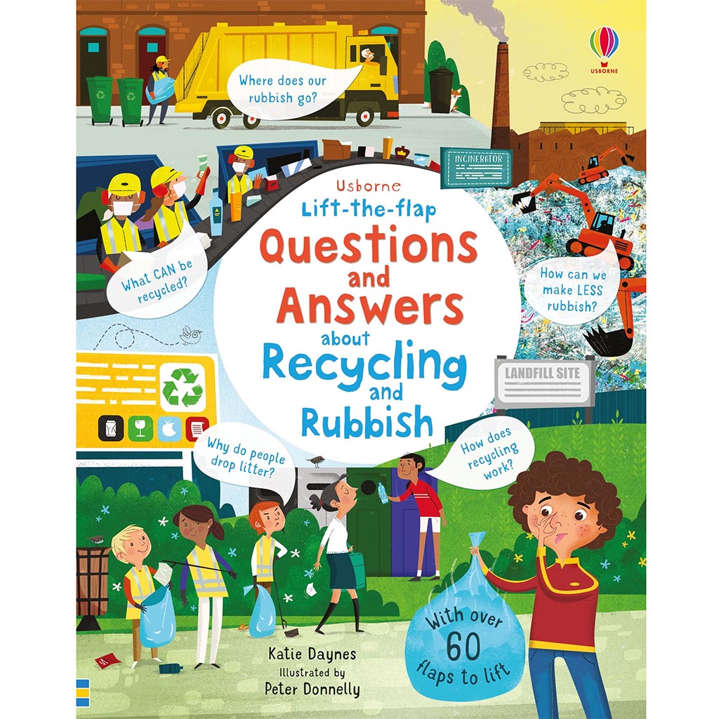 Lift-the-Flap Questions and Answers about Recycling and Trash