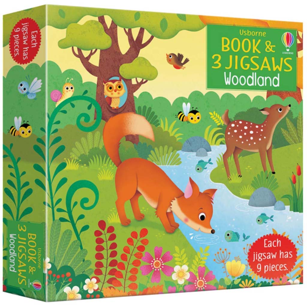 Woodland Book &amp; Jigsaw Puzzle