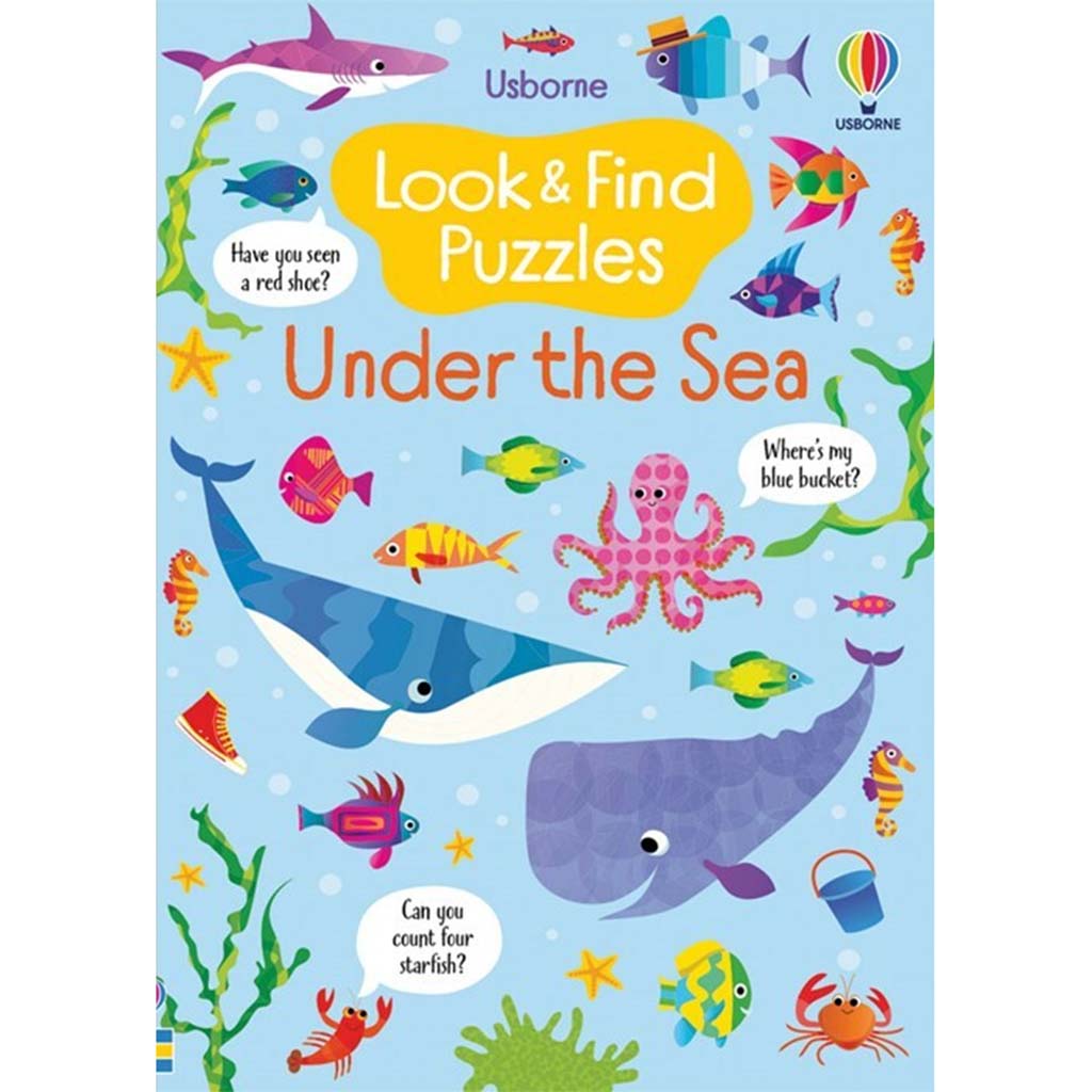 Under the Sea Look &amp; Find Puzzles