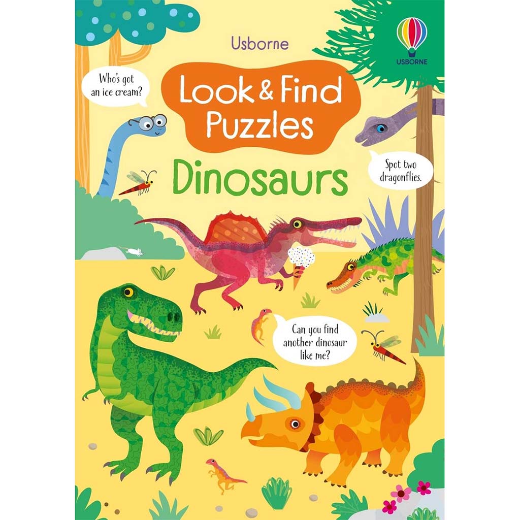 Look &amp; Find Puzzles Dinosaurs