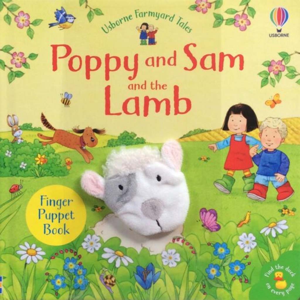 Poppy and Sam and the Lamb Finger Puppet Book