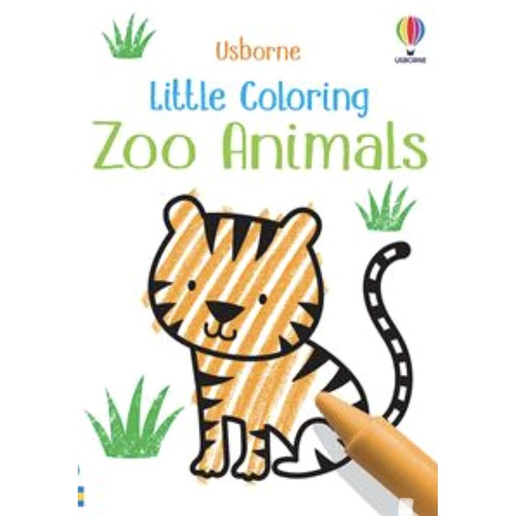 Little Coloring Zoo Animals