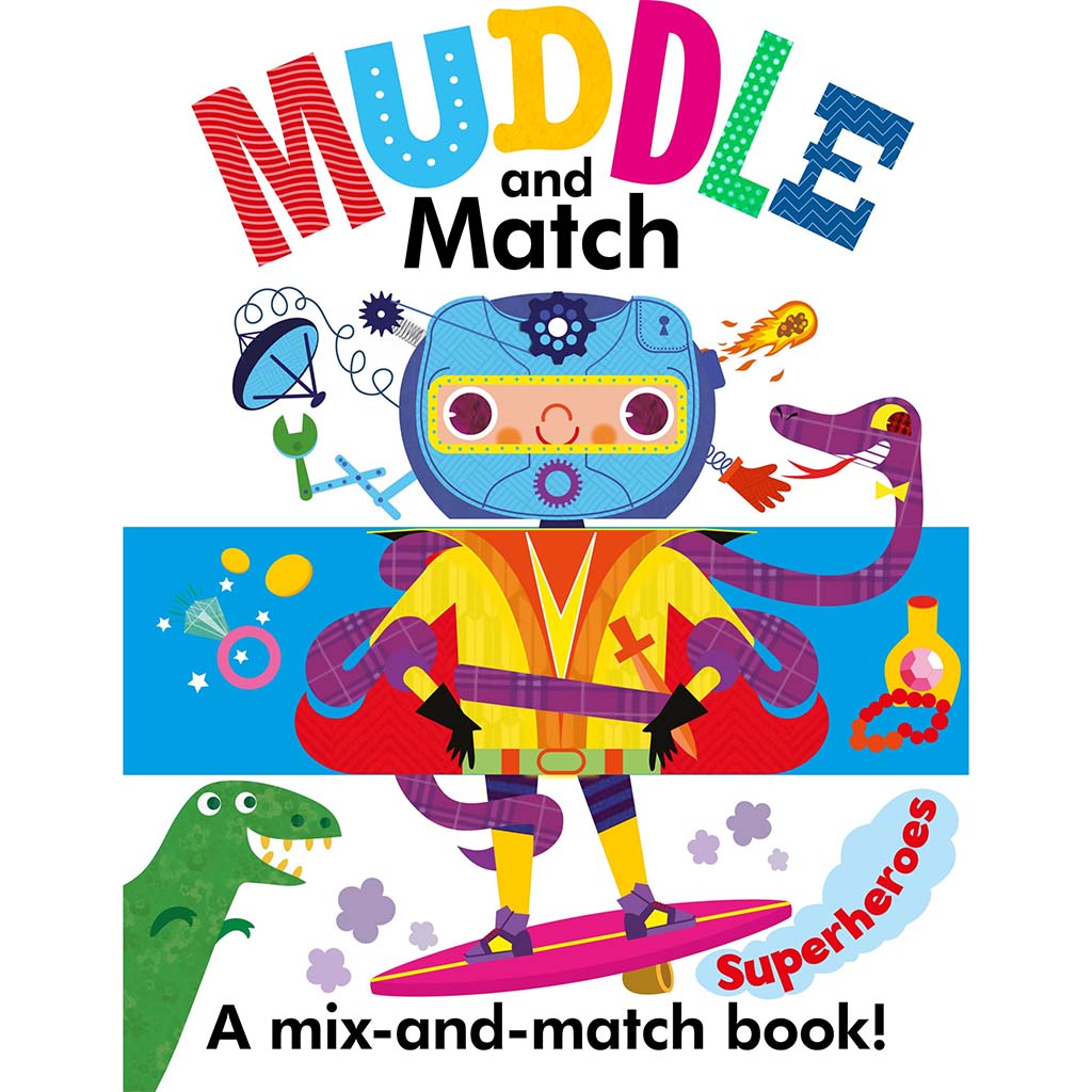 Muddle and Match, Superheroes