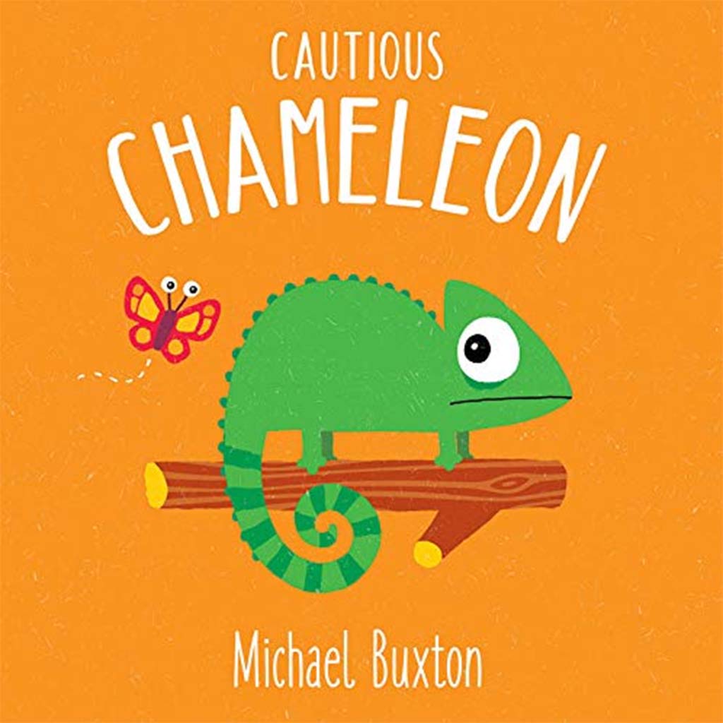 Cautious Chameleon Board Book