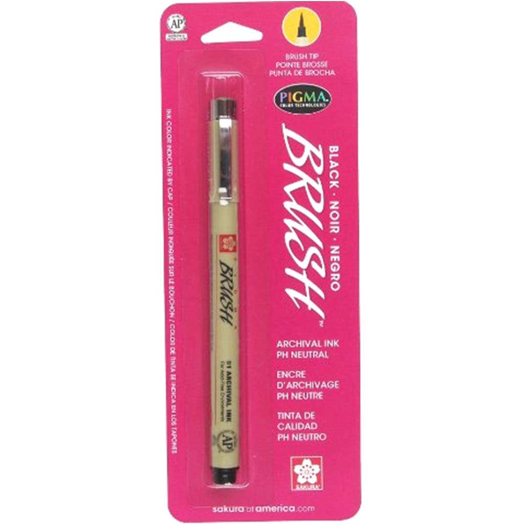 Pigma Brush Pens Black