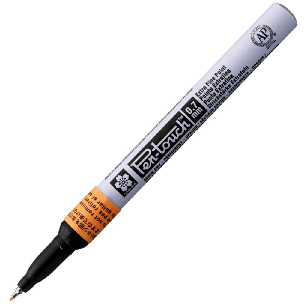 Pentouch Paint Marker Extra Fine Tip Fluorescent Orange