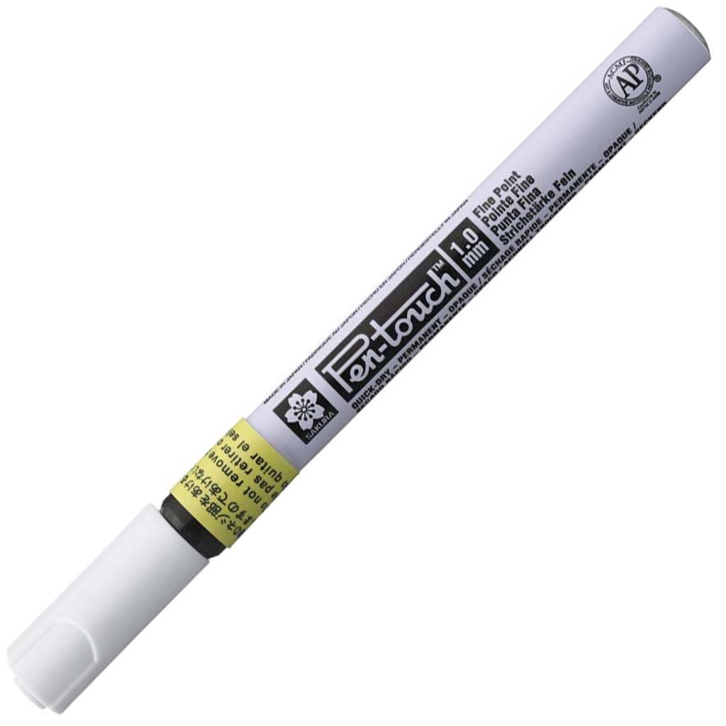 Pentouch Paint Marker Fine Tip Fluorescent Yellow