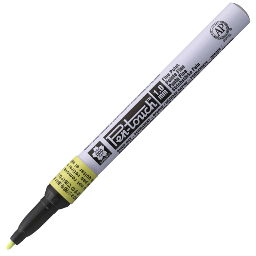 Pentouch Paint Marker Fine Tip Fluorescent Red