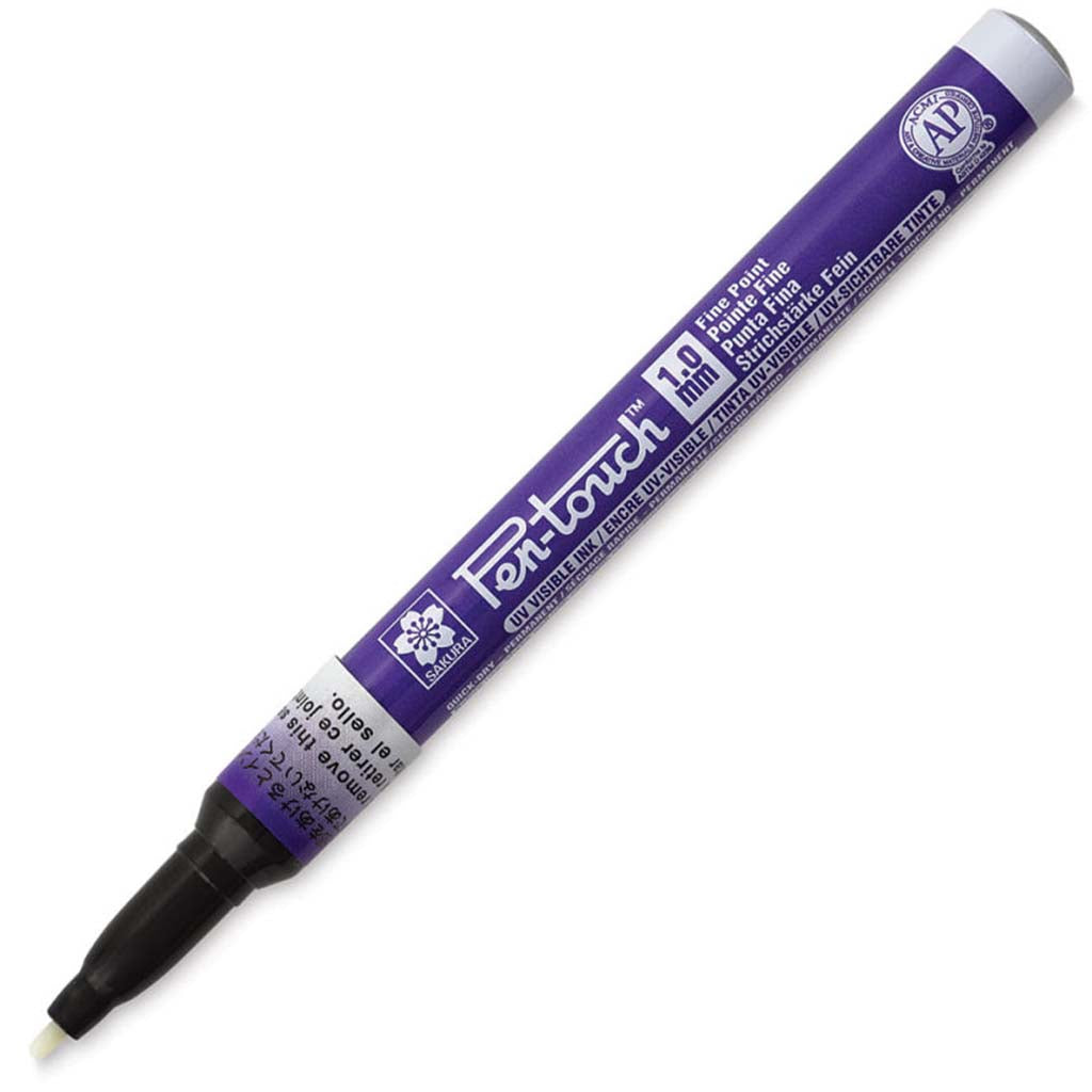 Pentouch Fluorescent Markers UV-Visible Blue Fine