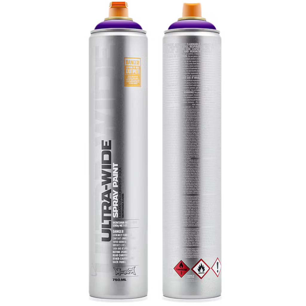 Montana Ultra Wide Spray Paint 750ml Royal Purple