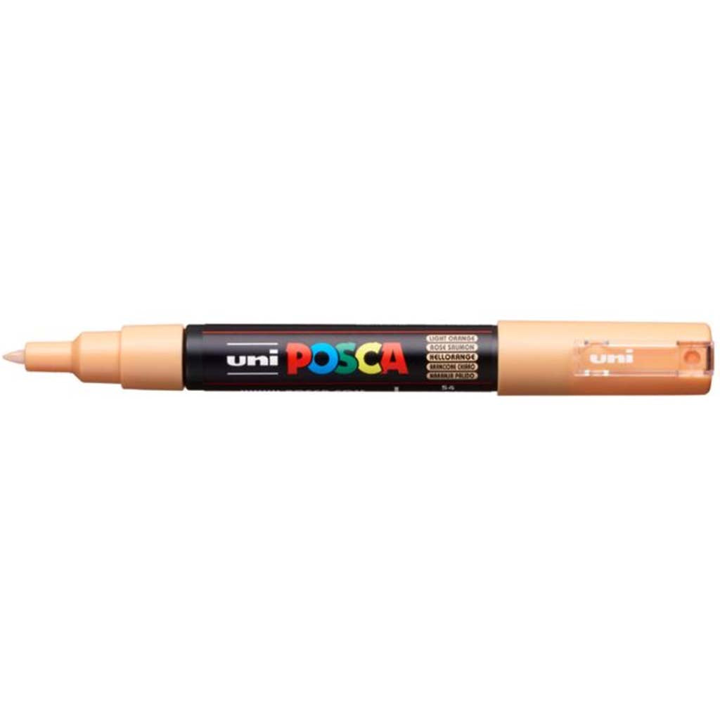 Posca Paint Marker Extra Fine Tip Light Orange