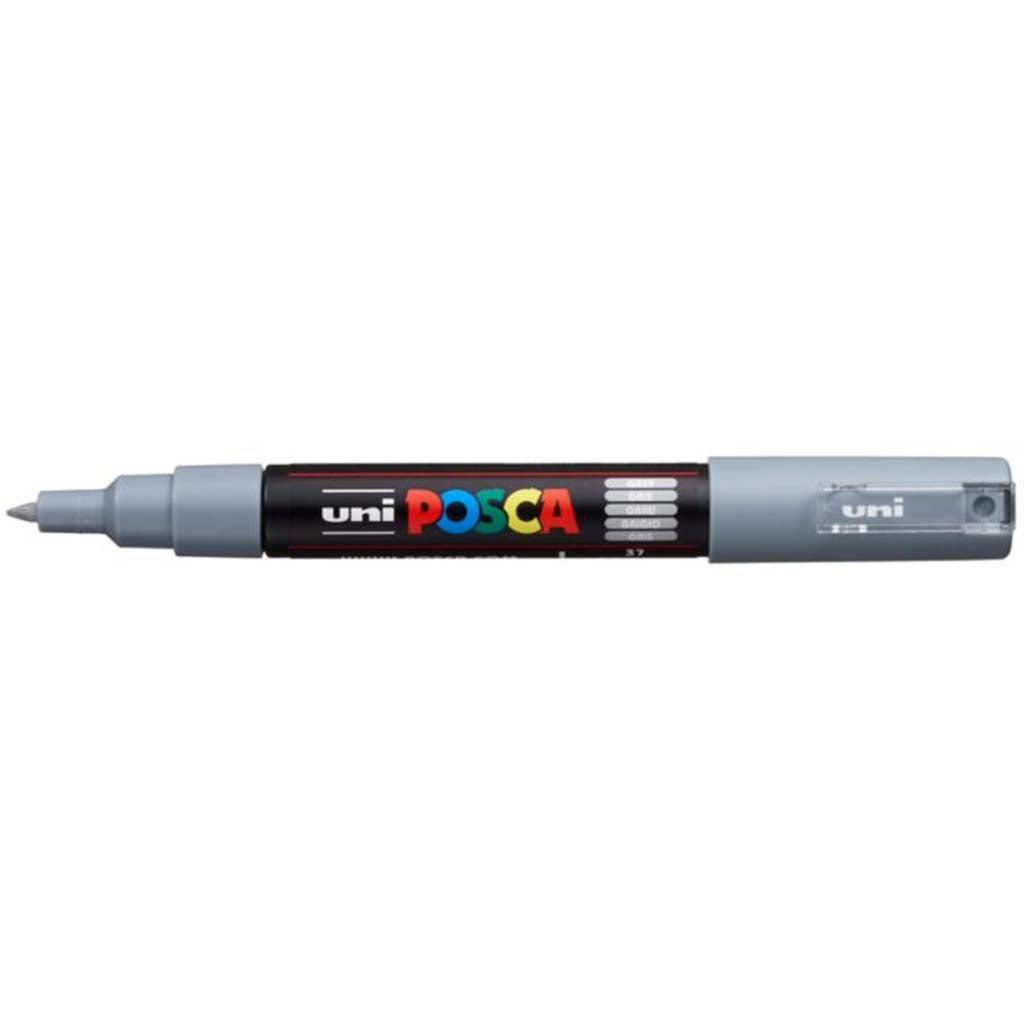 Posca Paint Marker Extra Fine Tip Gray