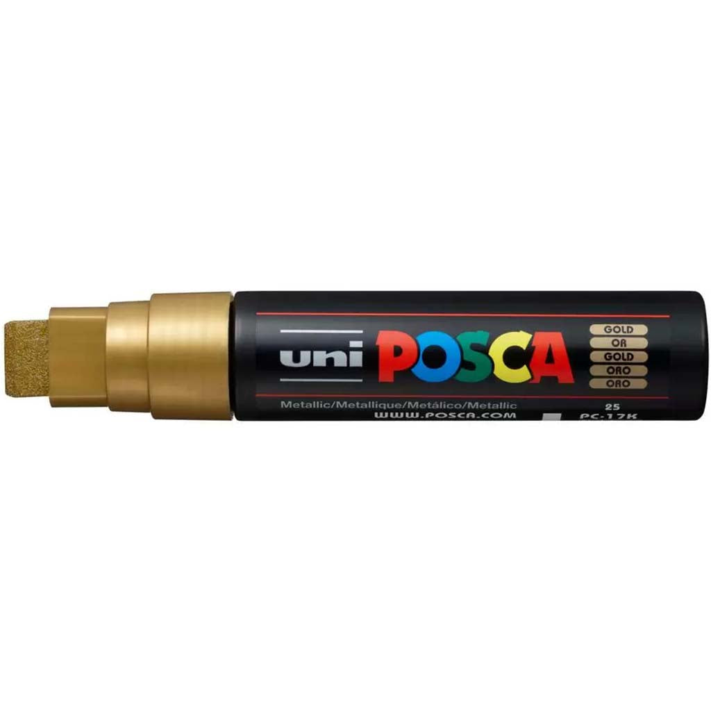 Posca Paint Marker Extra Broad Tip 15mm Gold