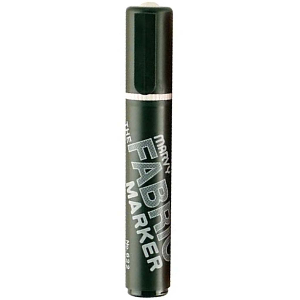 Fabric Marker Broad Point Black