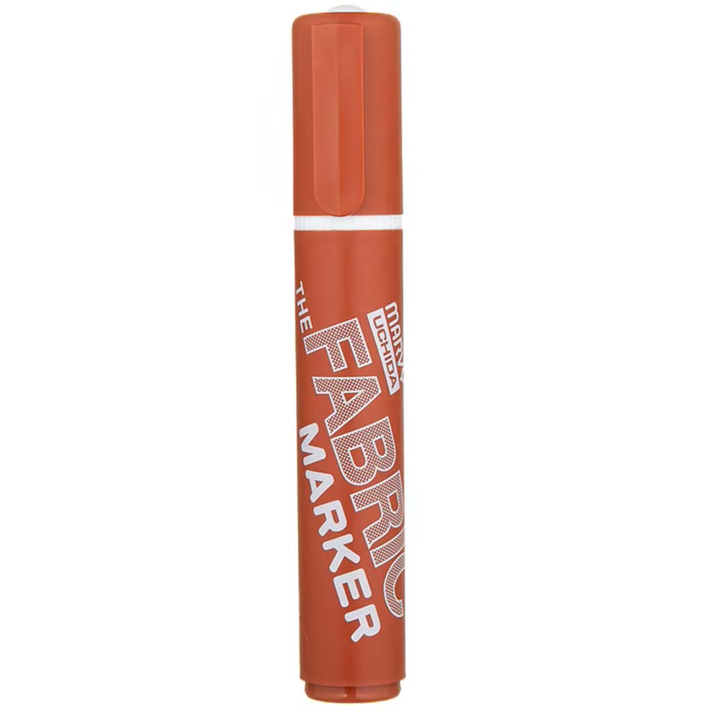 Fabric Marker Broad Point Brown