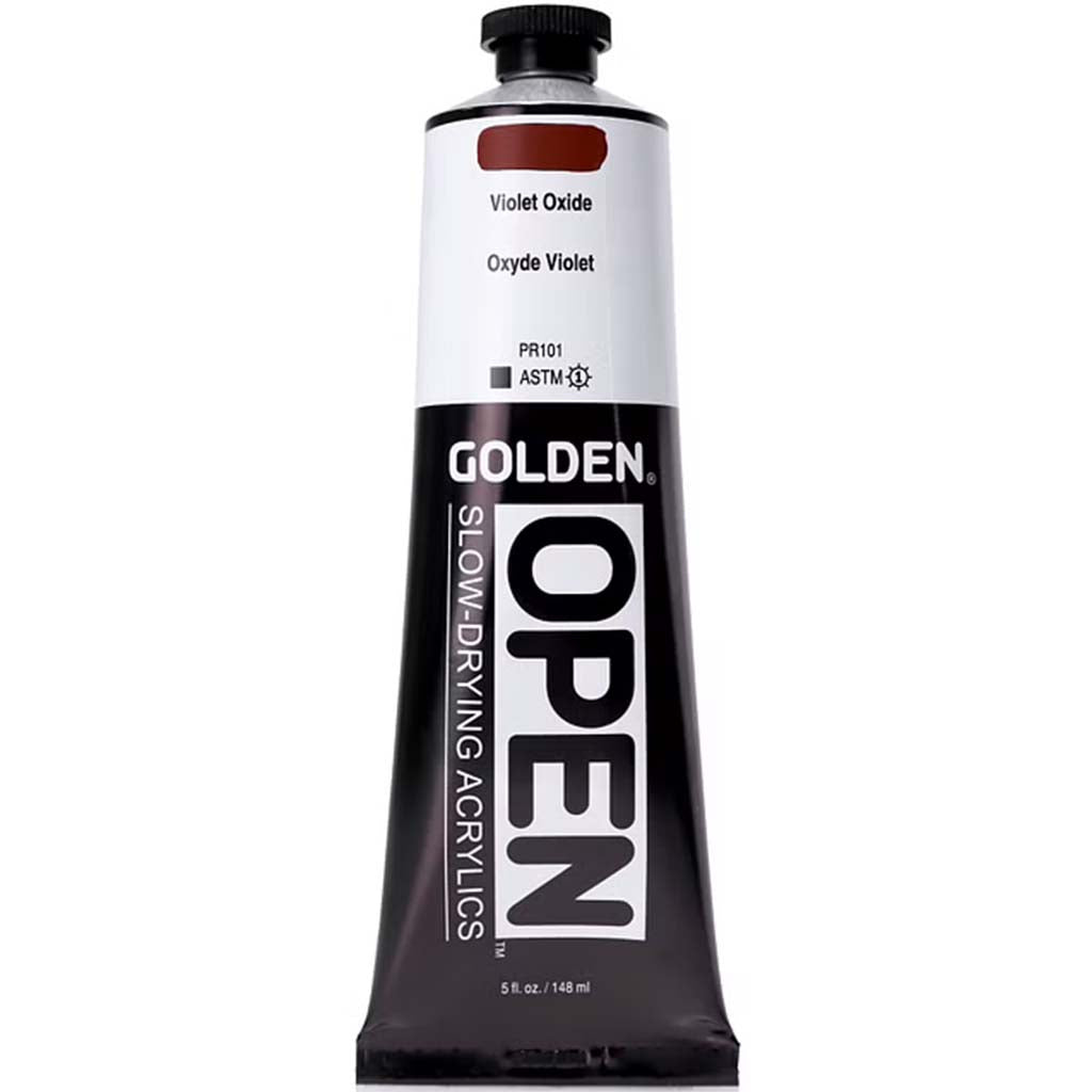 Golden Open Acrylics 5oz Violet Oxide