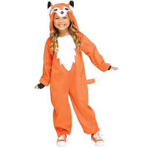 Unisex Fox Jumpsuit Toddler Costume Xlarge 4 to 6