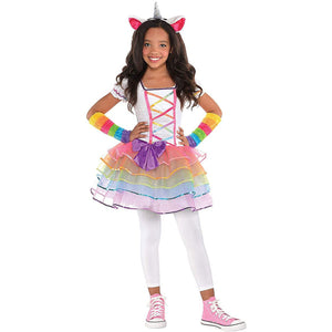 Rainbow Unicorn Toddler Costume Large 3T-4T