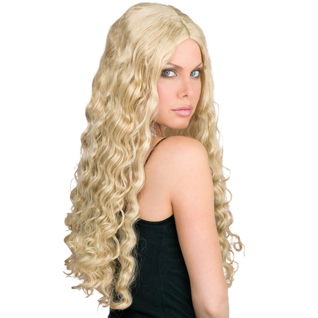 Long & Luscious Wig Blond, 24in