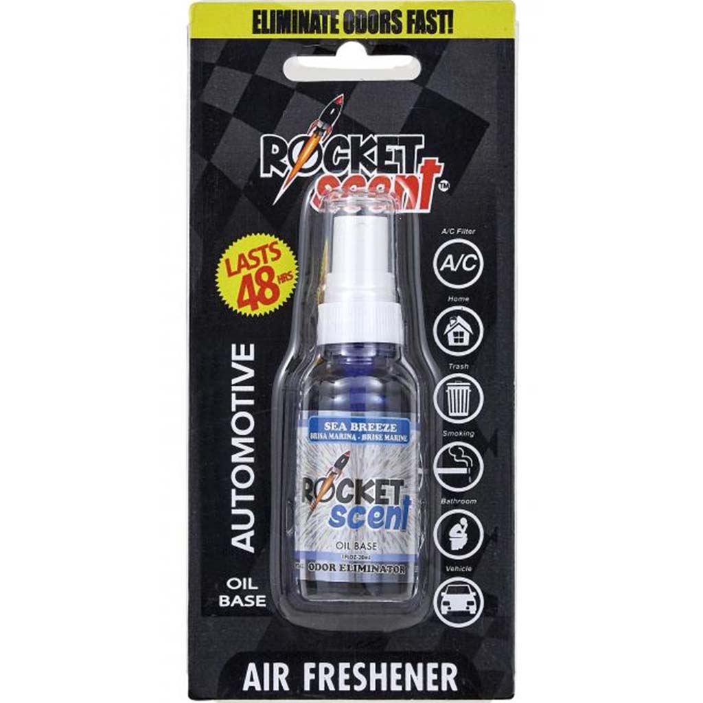 Rocket Scent Blister Air Freshener 1oz, Sea Breeze