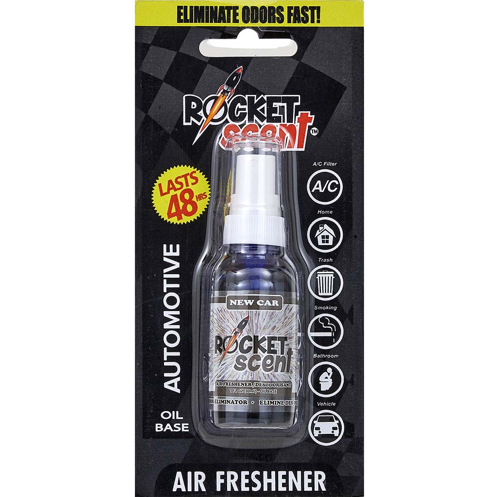 Rocket Scent Blister Air Freshener 1oz, New Car