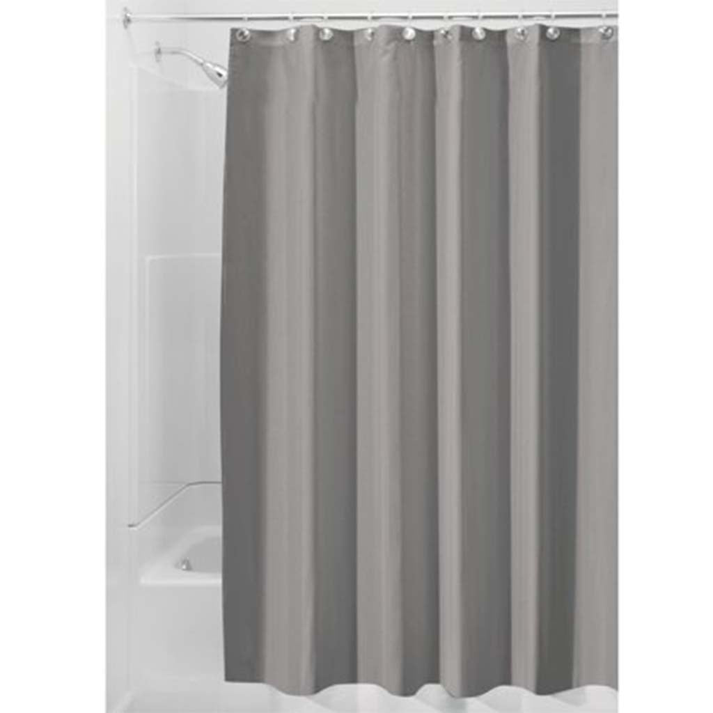 Waterproof Shower Curtain Liner 72in x 72in, Gray