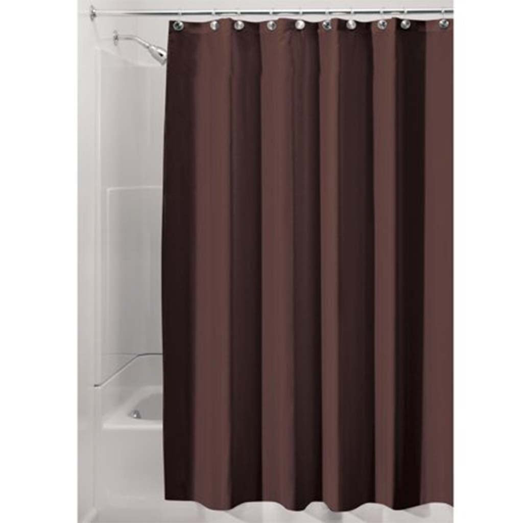 Waterproof Shower Curtain Liner 72in x 72in, Brown