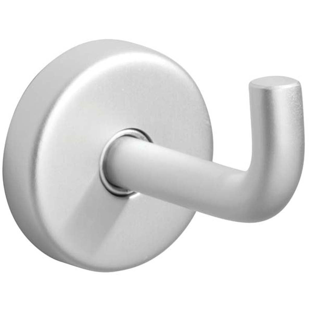 Metro Aluminum Wall Mount Robe Hook Silver