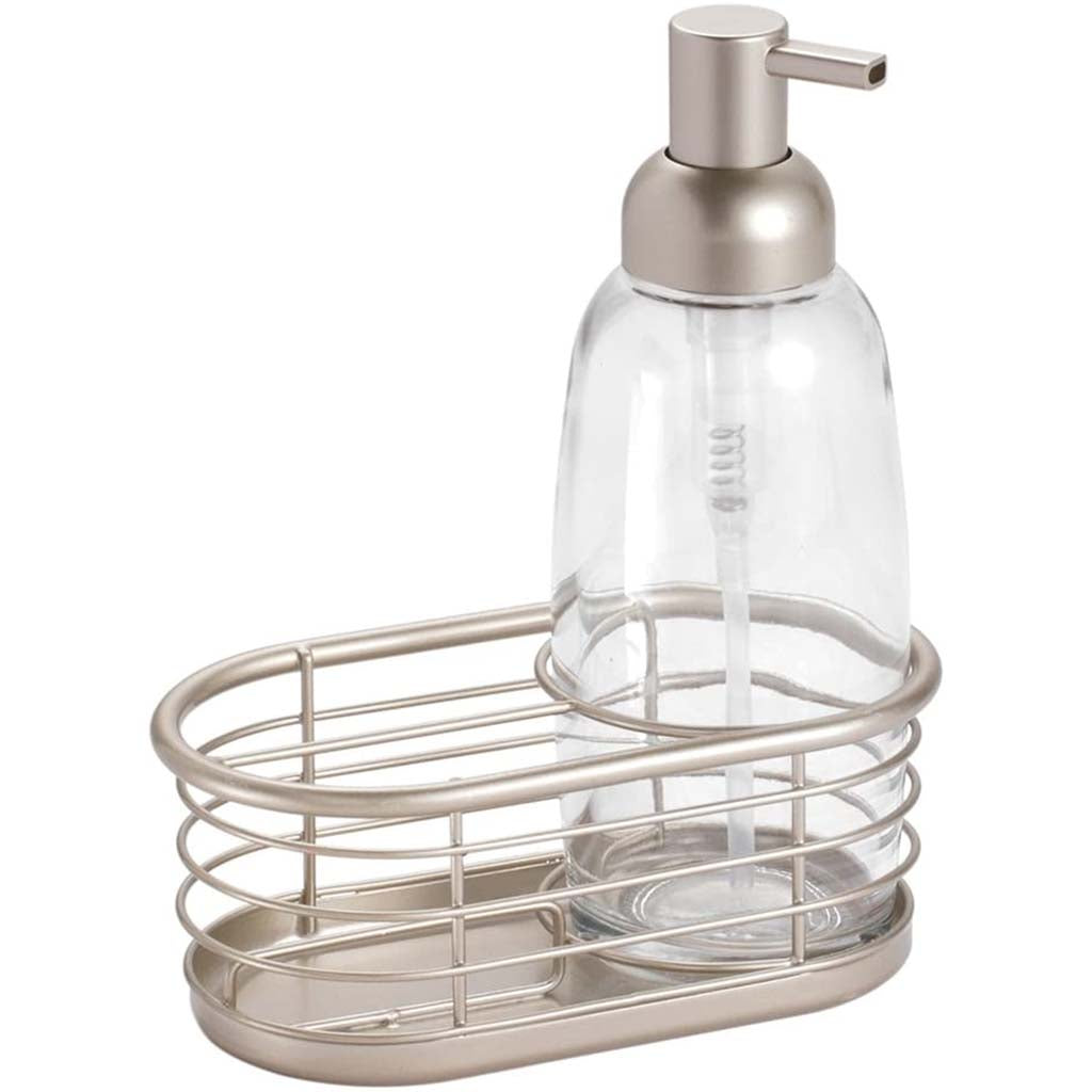 Forma Soap Pump Caddy Satin