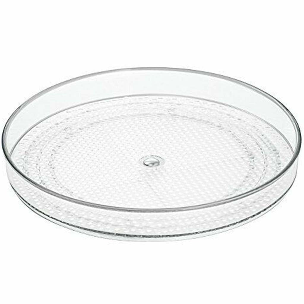 Clear Lazy Susan Turntable Organizer, 9in