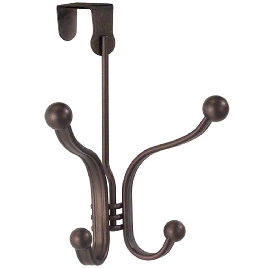 York Lyra Over The Door Storage Hook Bronze