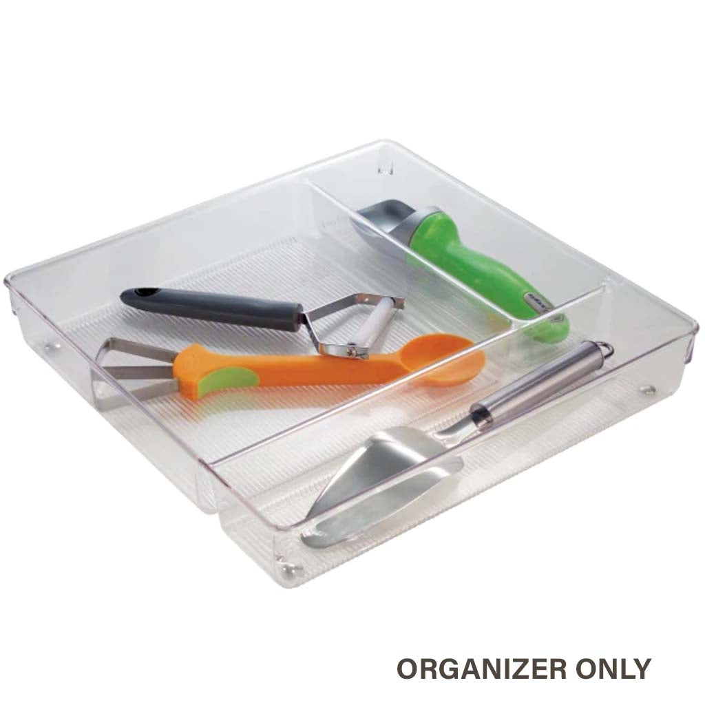 Clear Linus Multi Drawer Organizer, 12in x 12in