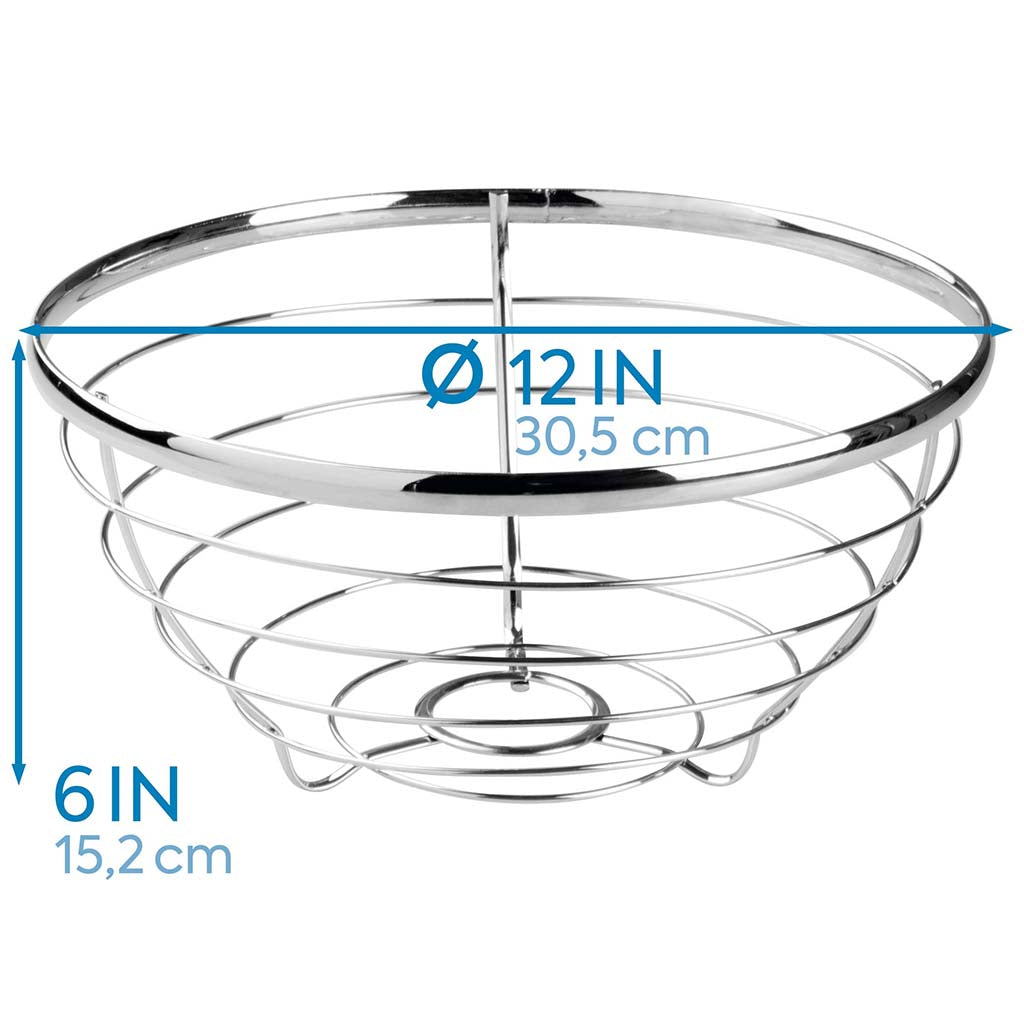 Axis Fruit Bowl Chrome