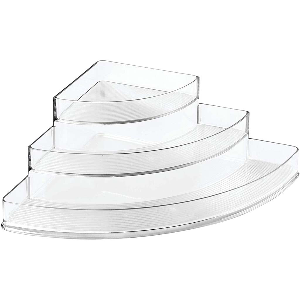 Clear Linus Stadium Corner Spice Rack