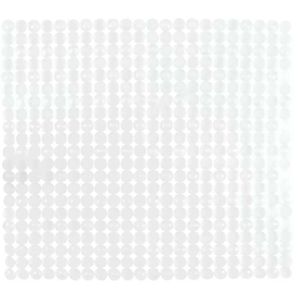 Orbrz Bath Mat, 22in x 22in, Clear