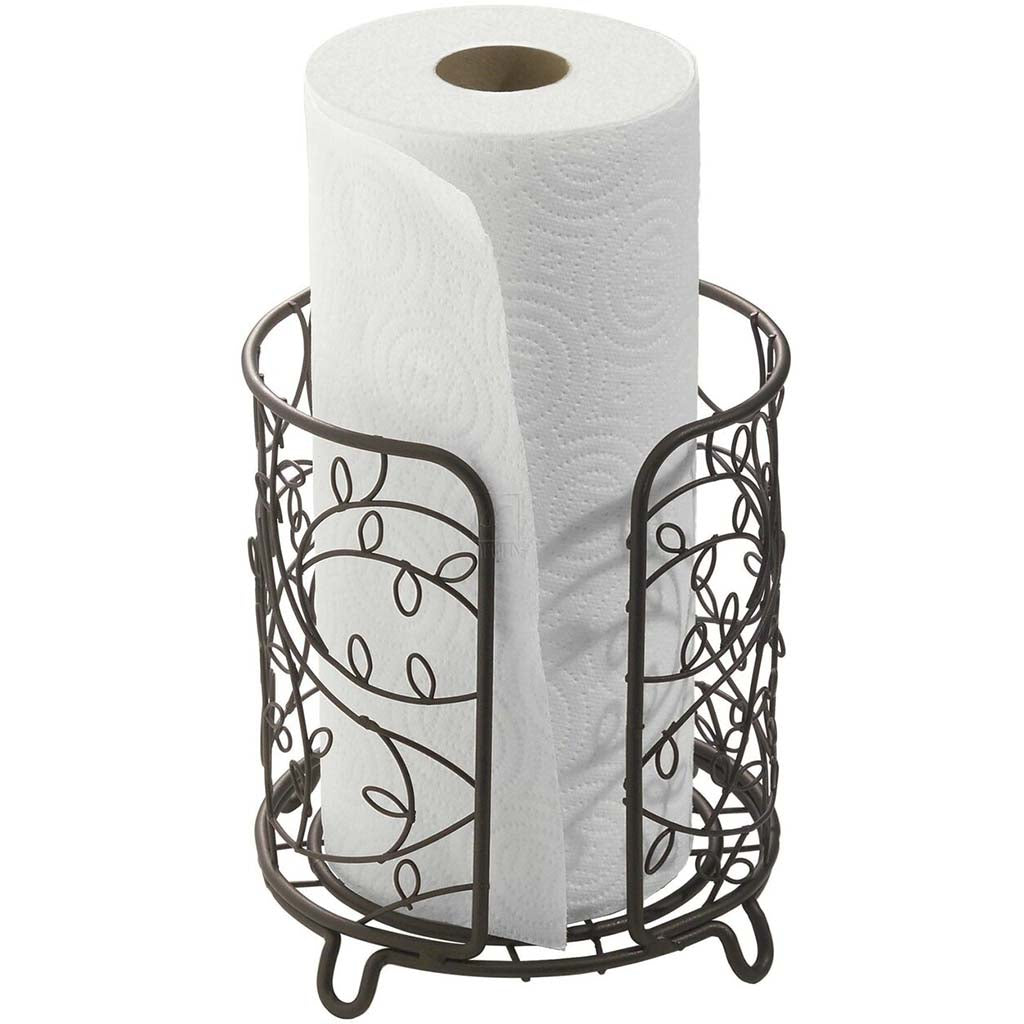 Twigz Paper Towel Holder Stand, Bronze