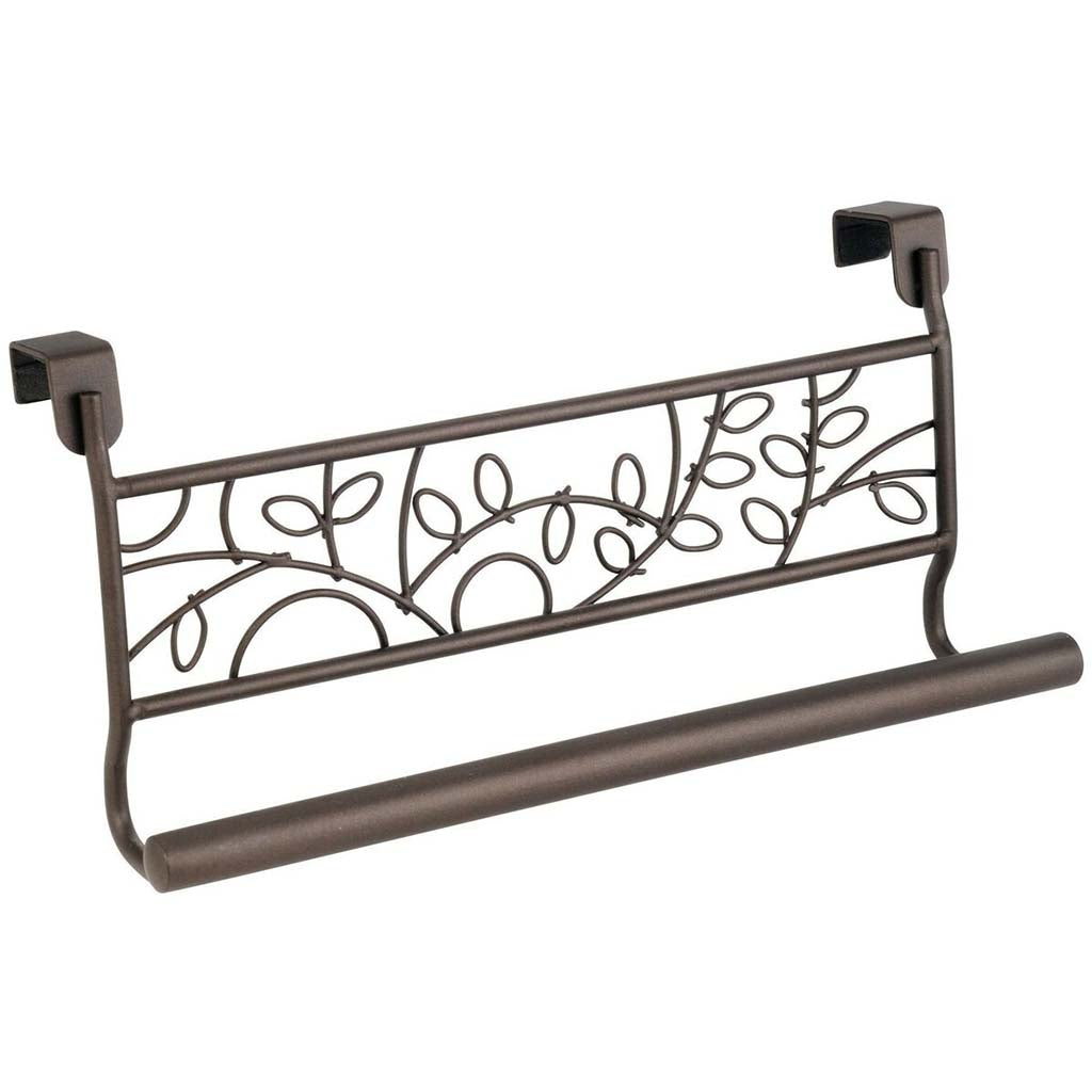 Twigz Over-the-Door Towel Bar 9in, Bronze