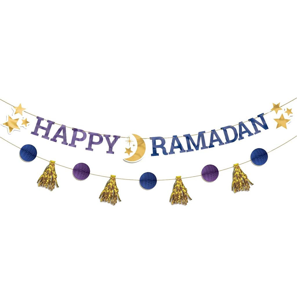 Happy Ramadan Letter Banner Kit