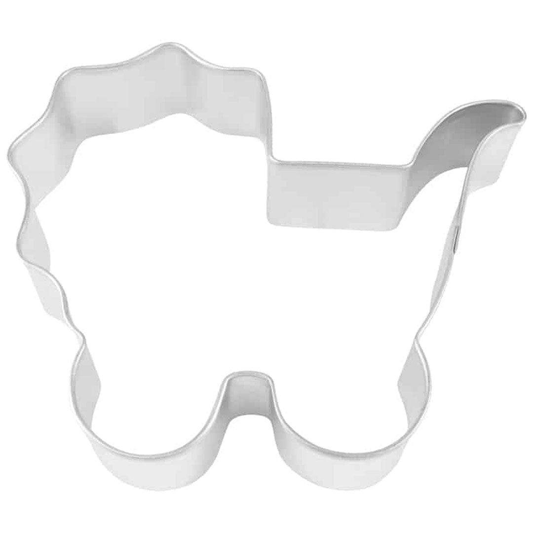 Baby Carriage Cookie Cutter 4in