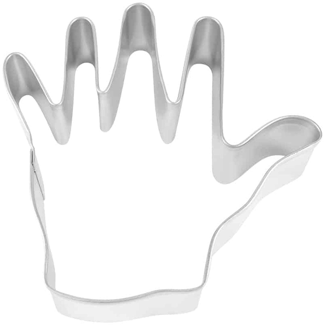 Left Hand Cookie Cutter 4in