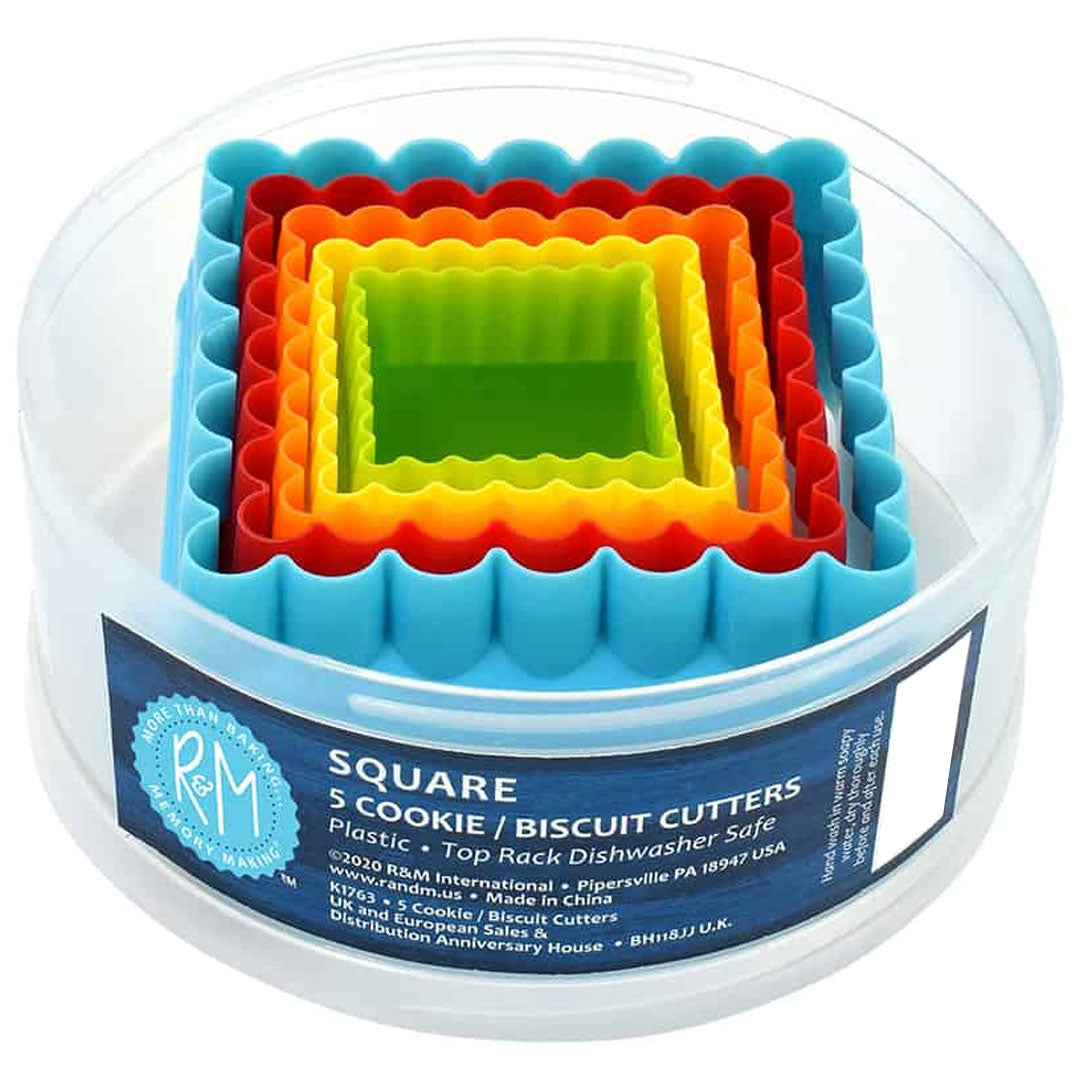 Square Biscuit Cutter 5pc Set
