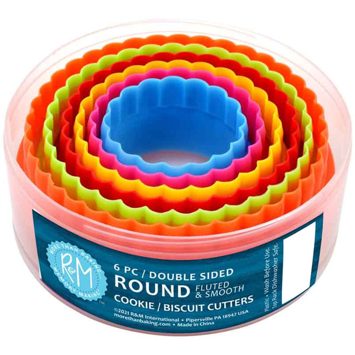 Round Biscuit Cutter 6pc Set